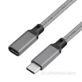 Dados de carregamento rápido USB-3.1 para o cabo do carregador USB-C